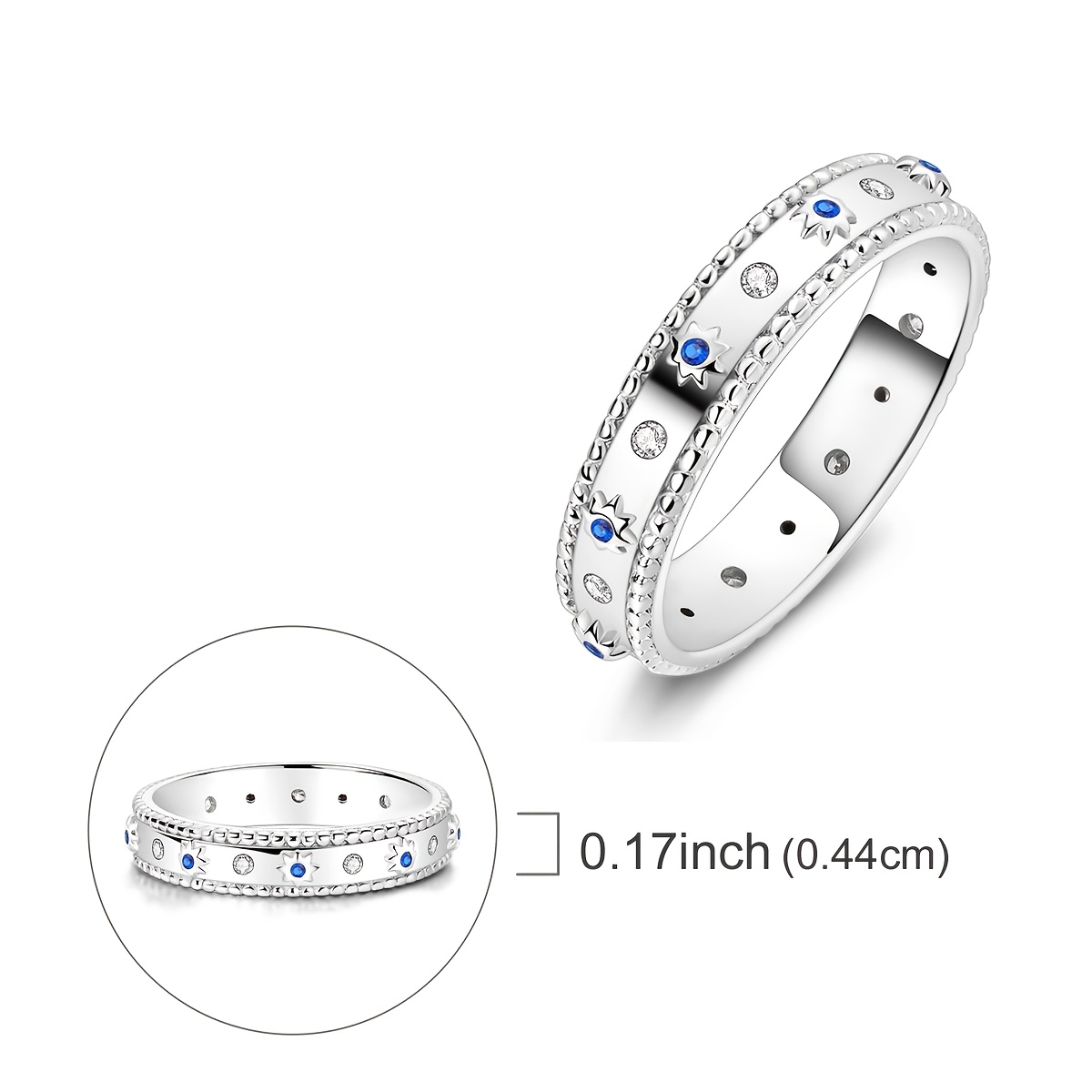 Exquisite Starlight Ring Design, Gift for Women