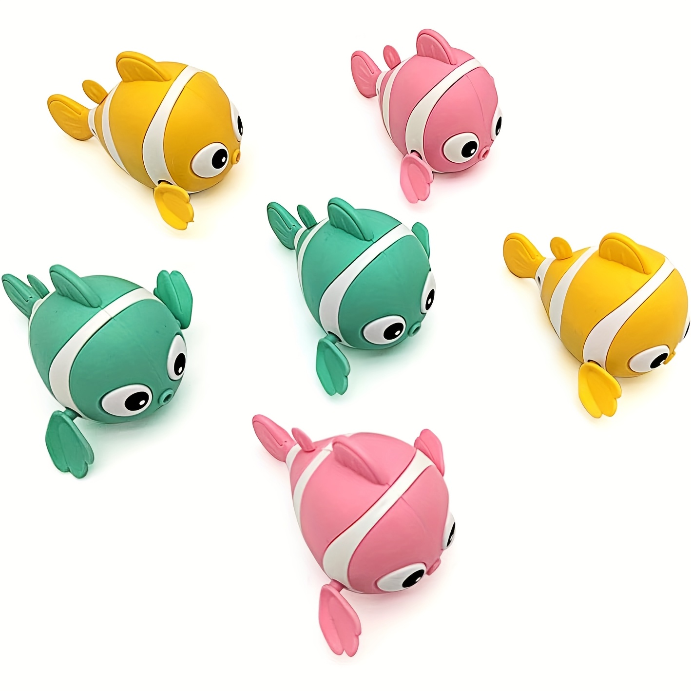 Wind-up Water Toy Fish, Swimming Toy Fish, Cute Baby Bath Toys, Suitable For Bathtubs, Water Tanks, Swimming Pools [Party Games & Activities]