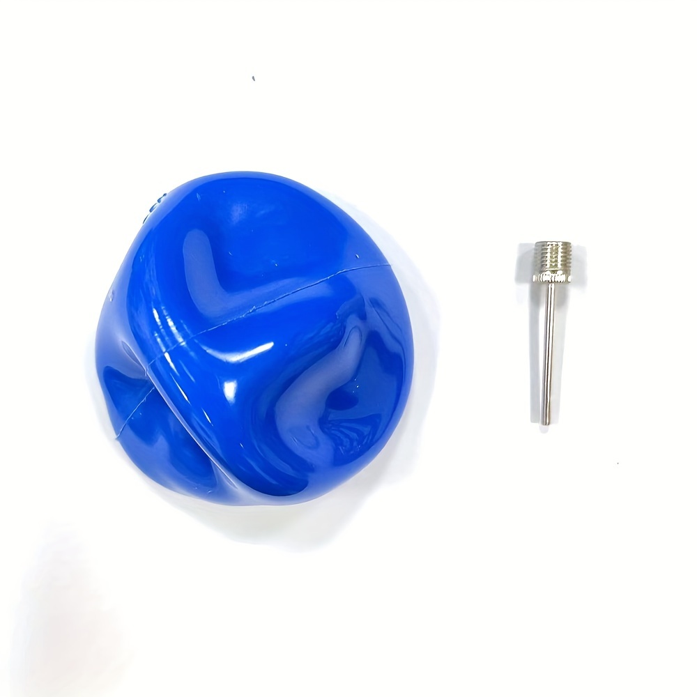 TEMU 1pc Non-inflatable Blue Watch Opener Ball With Ball Inflation Needle, Watch Repair Tool, Watch Opening Soft Ball, Packaging Watch Opening Tool,