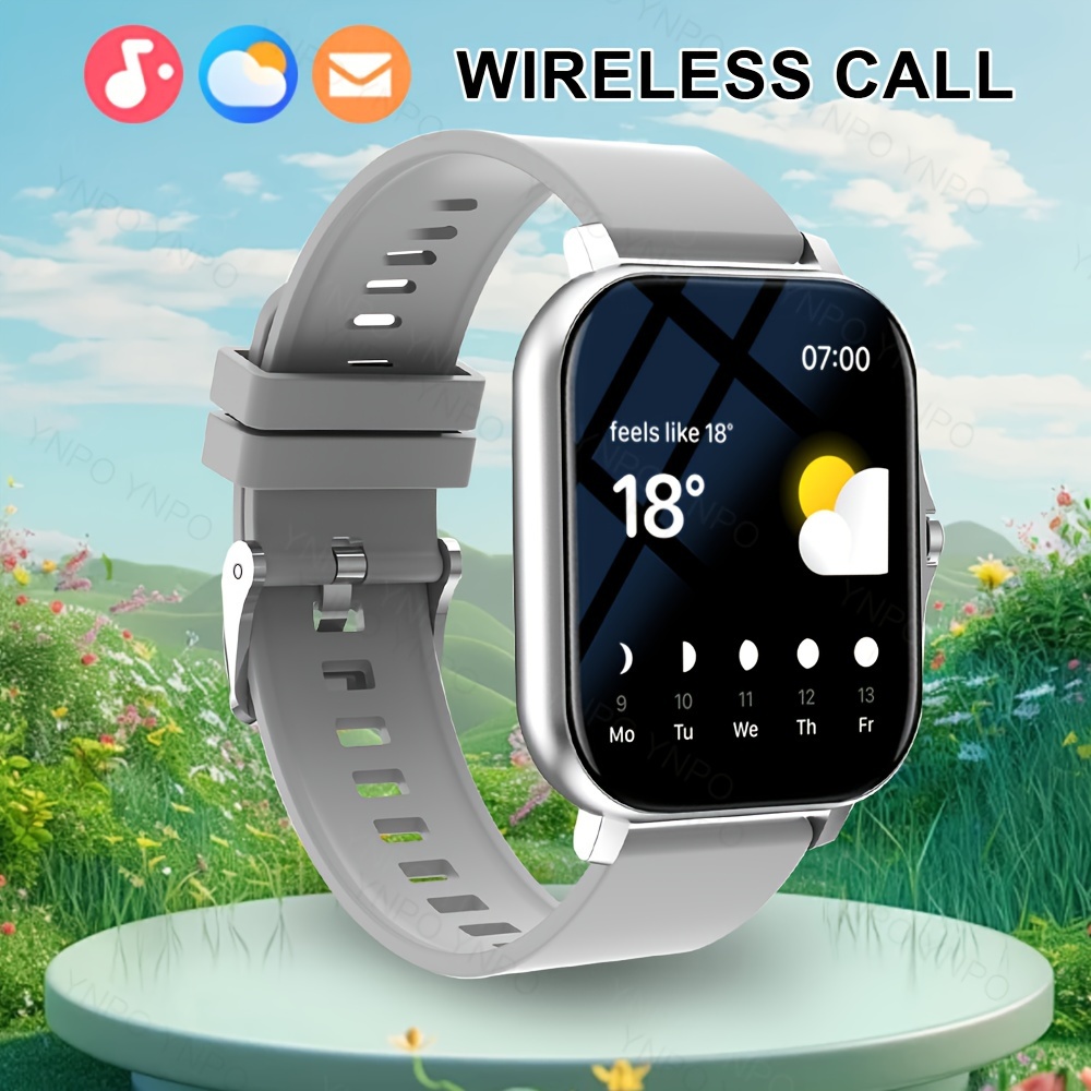 Smart Watch Compatible with Android/iPhone, Wireless Calling
