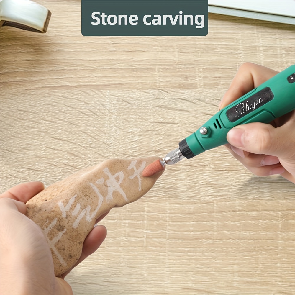 Mini Cordless Rotary Tool Kit 3.7V USB Rechargeable with 3 Speeds and 44 Accessories for Sanding, Polishing, Drilling, Engraving, and DIY