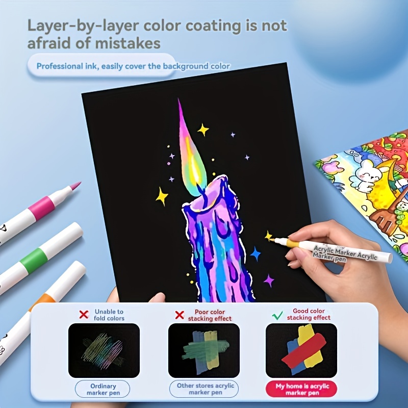 12er pack acrylmalstifte glitzernde metallic stifte Temu Germany