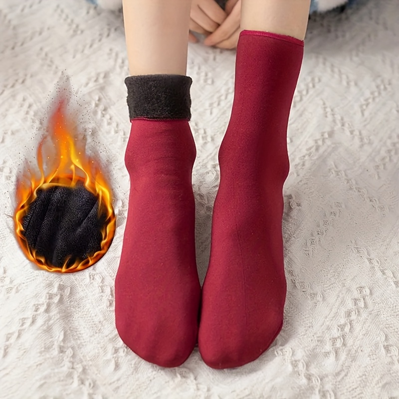 12 Pairs Winter Warm Comfortable Sports Socks, Unisex