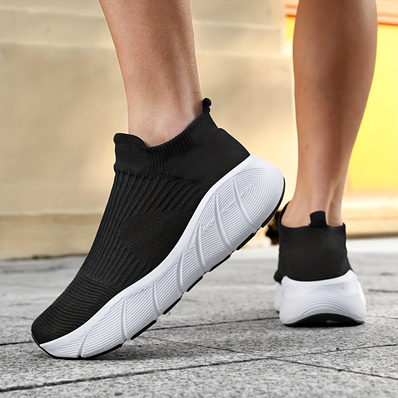 Plus-Size Knitted Shoes, Couple'S Shoes, Popcorn Breathable Casual Footwear