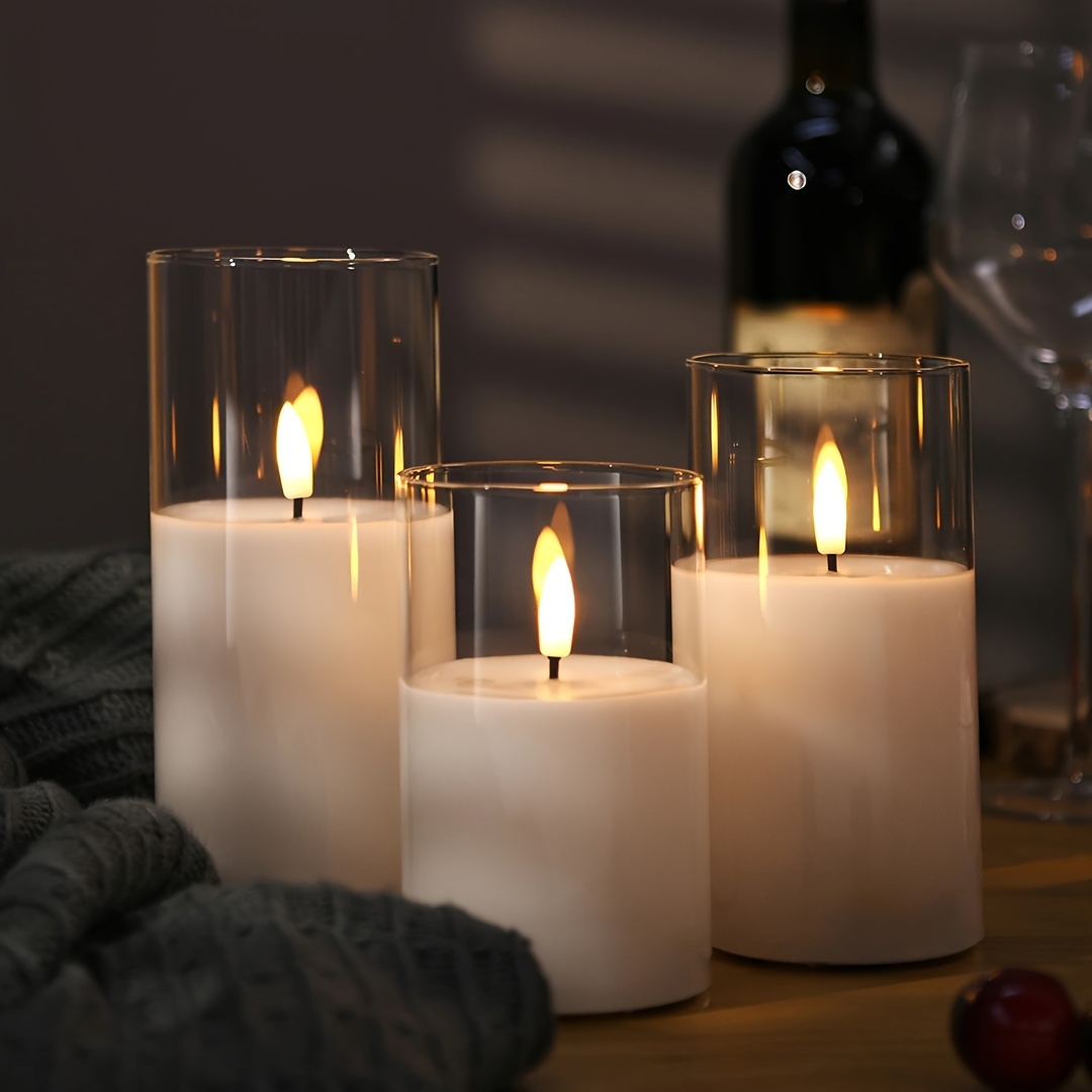 Valentine's Day Remote Control Battery-Powered Electronic Candles