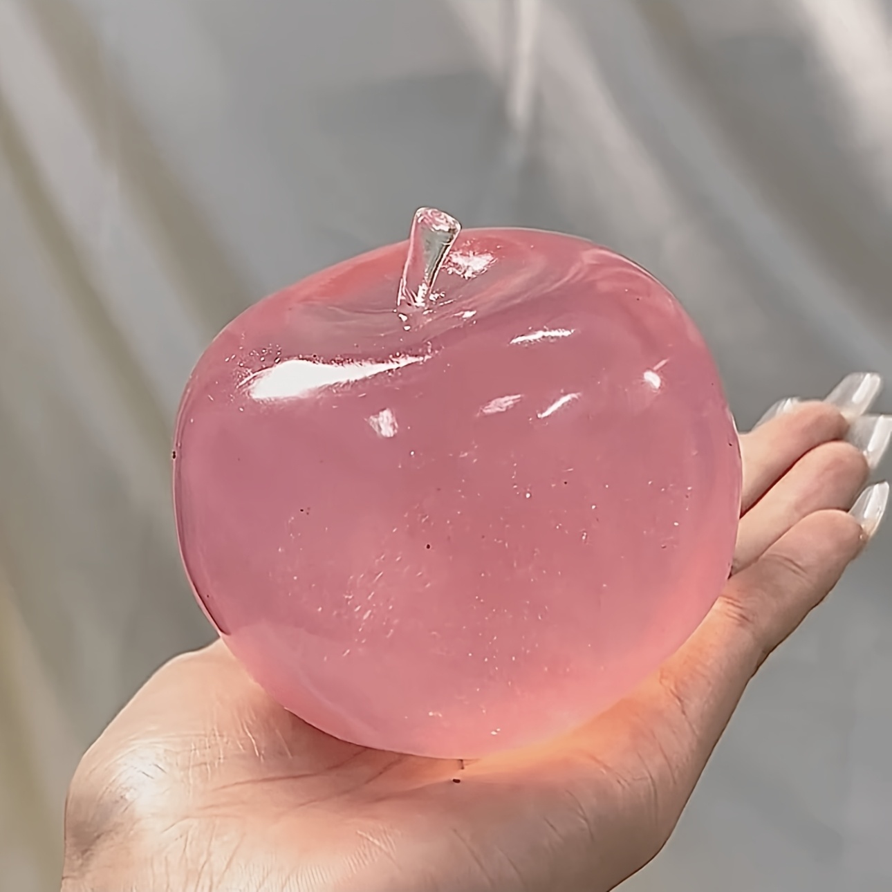 cute pink   shaped squeeze toy suitable for parties tabletop decorations slow rebound texture suitable for christmas new year valentines day easter halloween birthday office pink and cute with ultra thin skin and smooth and soft