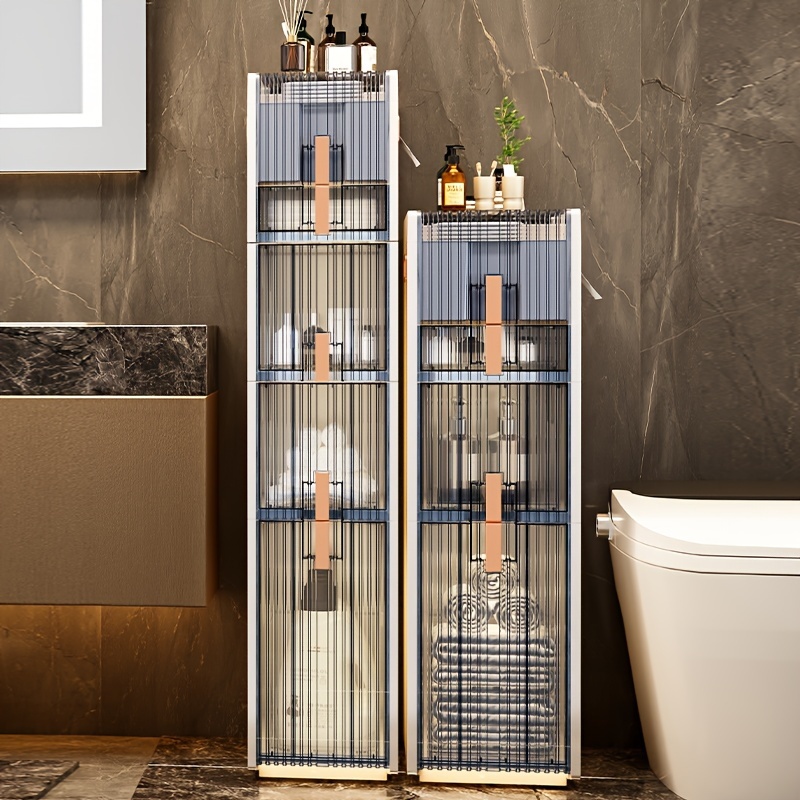Fassale Luxury Bathroom Slim Storage Freestanding No Temu