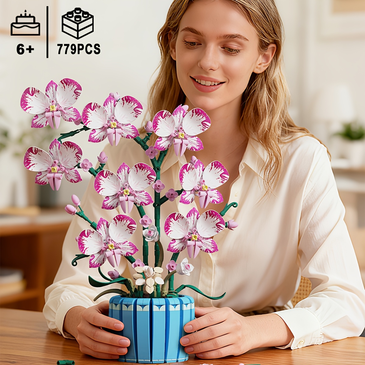 Orchid Model Building Blocks Toy Set