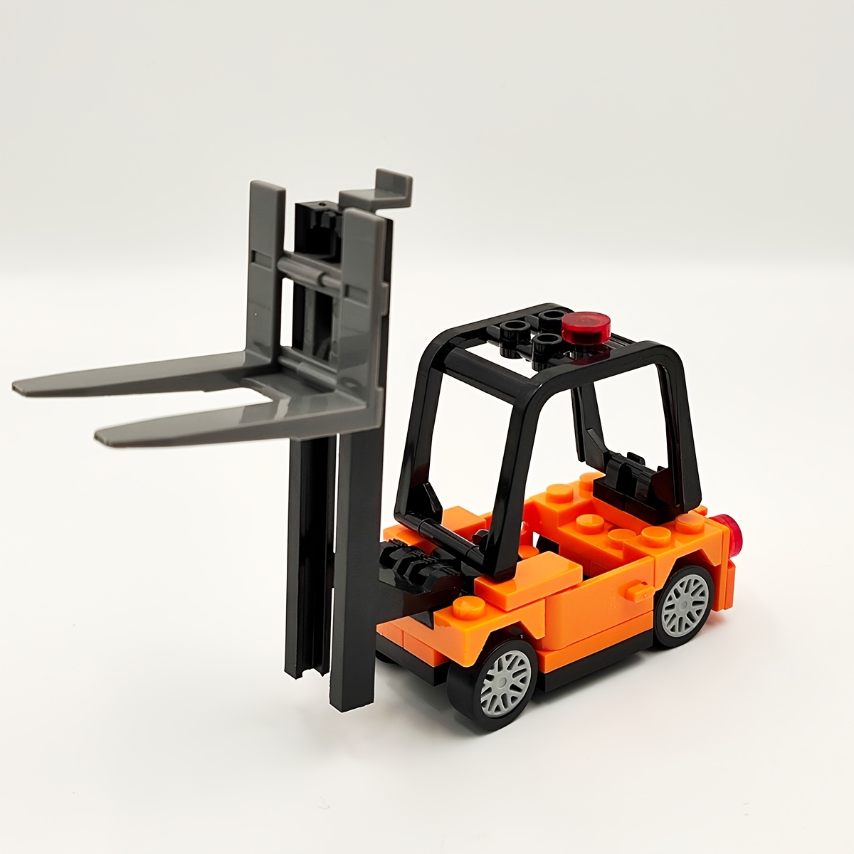 36pcs Engineering Vehicle Forklift Car Mini Model Building Blocks