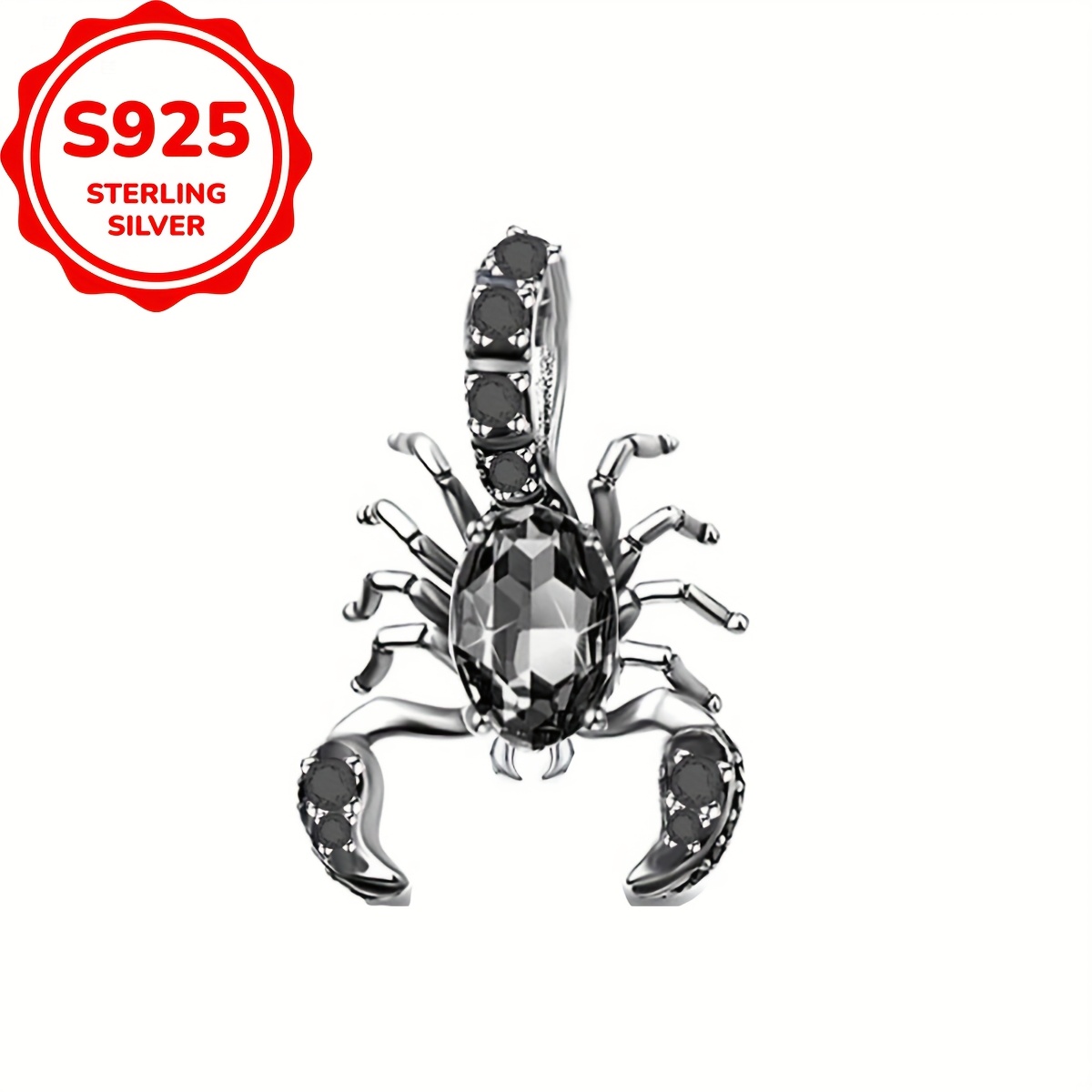 Image of 1pc 925 Cool Design Necklace Pendant Making Jewelry Additions Holiday Gifts For Women Or Men