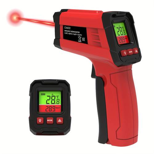 1pc digital thermometer infrared temperature gun non contact surface thermometer suitable for pizza cooking ovens barbecues and maintenance not for human use christmas gift
