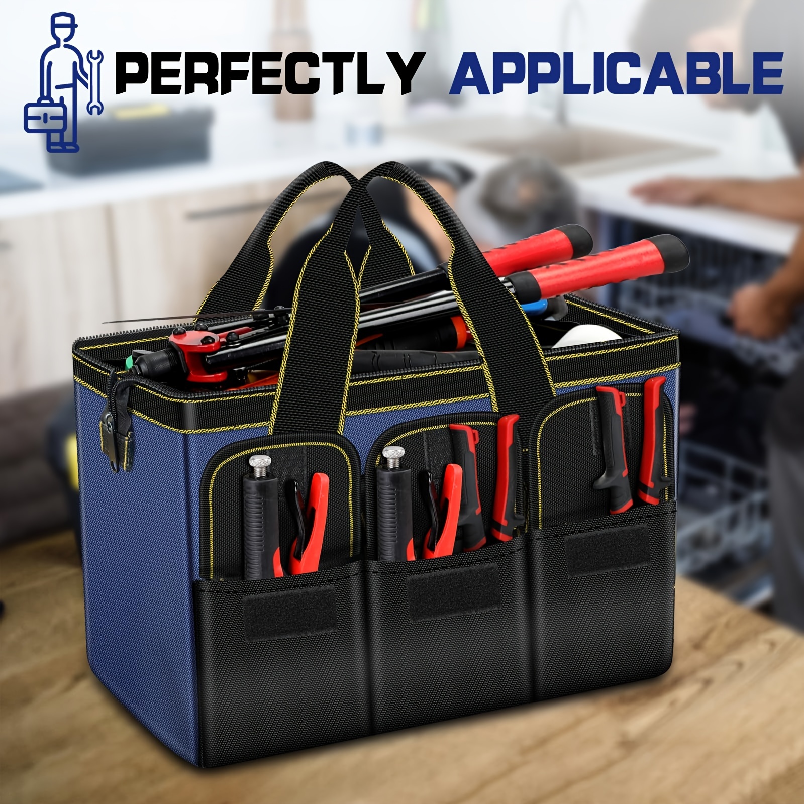 

Airaj 3pcs 13/16/ Tool Bag - And Thickened Woodworking Portable Bag