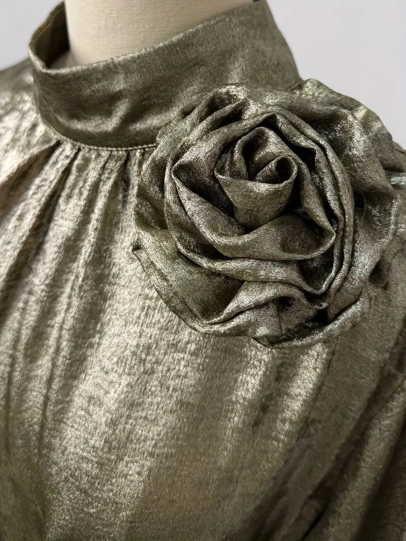 a single piece muslim fashion womens dress featuring a high - Temu Mauritius a single piece muslim fashion womens dress featuring a high - Temu Mauritius