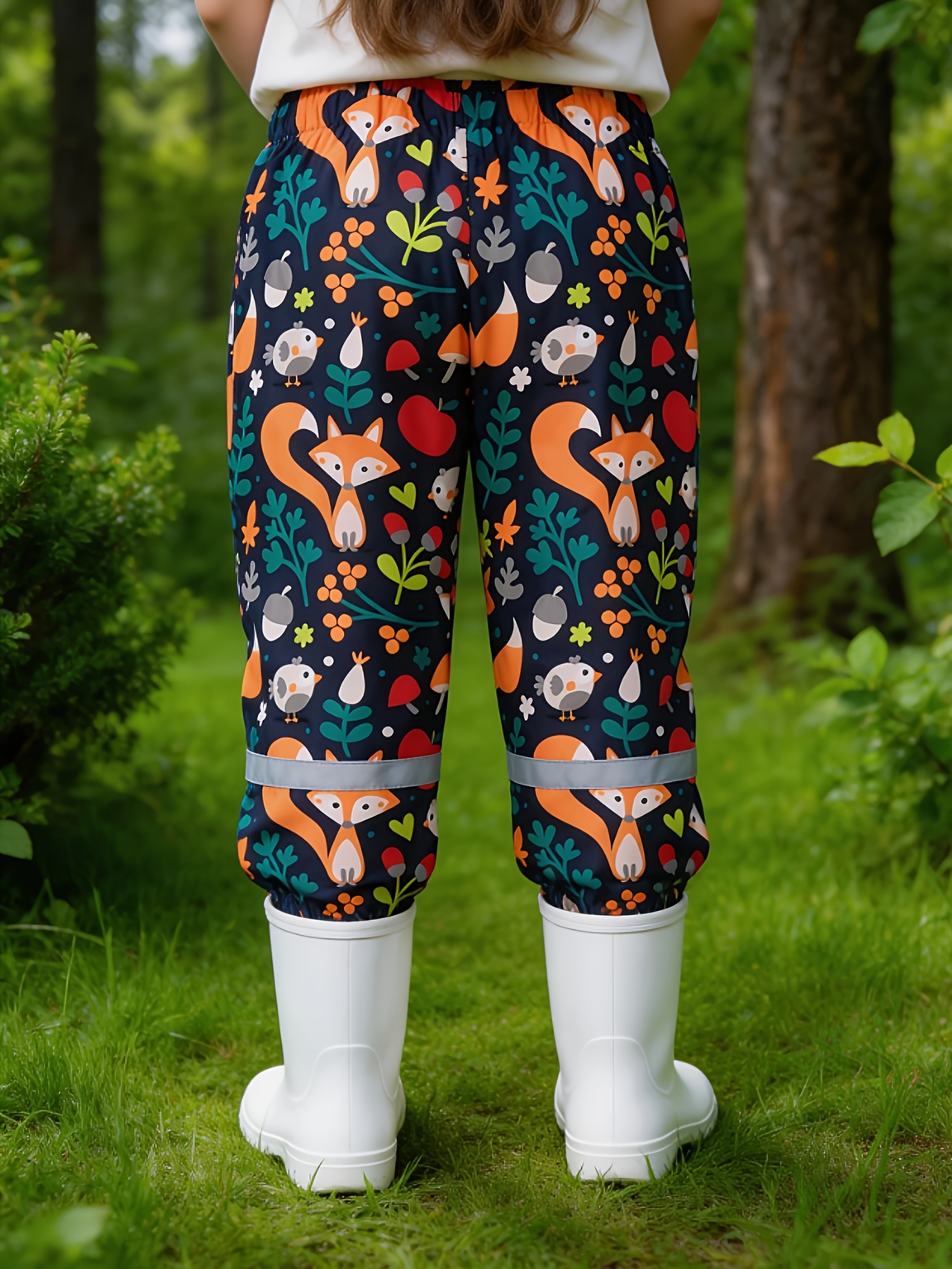 Kids' Fashion Long Pants with Ted Lining, Soft and Comfortable