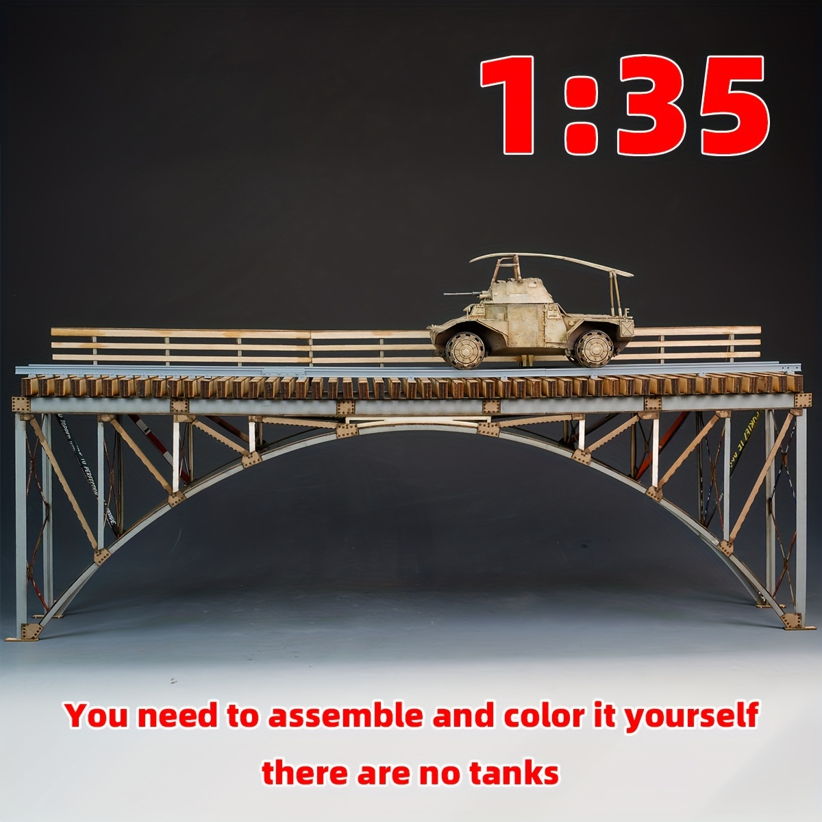 Assembly Architectural Model Sand Table Bridge Kit