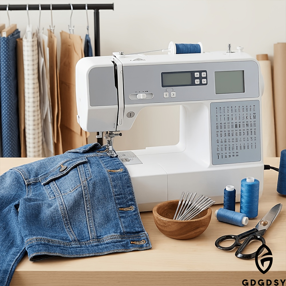 50pcs Size 100/16 Universal Leather And Jeans Sewing Machine Needles, Heavy Duty Machine Needles for Thickened Fabrics, Compatible with Home Sewing Machine