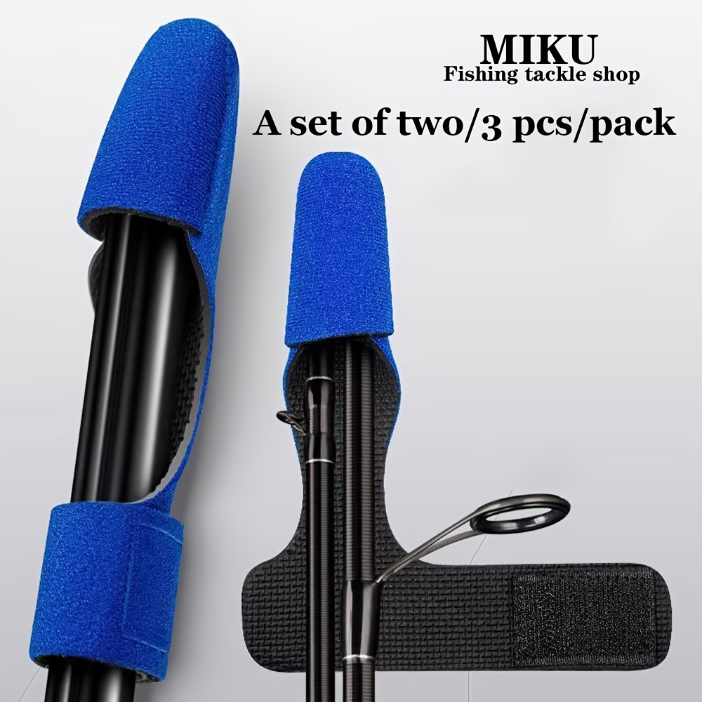 * Set mit 2, 3 pro Packung fr die Angelablage, inklusive  Angelrutenbndern, elastischen Bndern, Angelgerte-Lanyards,  Angelrutenwickelbndern *- und Ring-Angelrutenbndern, elastischen ...