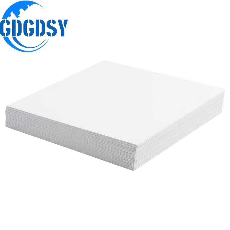 TEMU 15 Sheets White Cardstock 12" X 12" Card Stock 250gsm Thick Construction Paper For , Crafts, Card Making