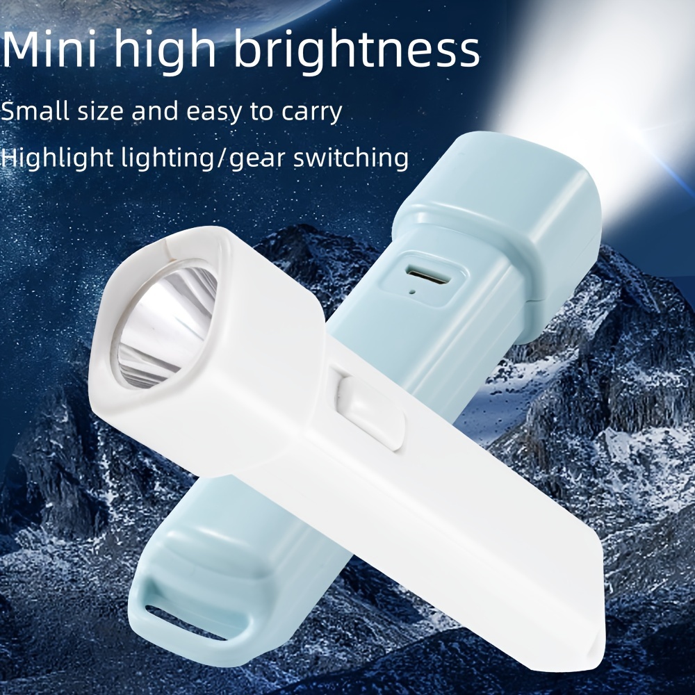 Waterproof Usb Rechargeable Flashlight With 3 Modes Perfect For Fishing  Camping And Patrols - Sports & Outdoors - Temu