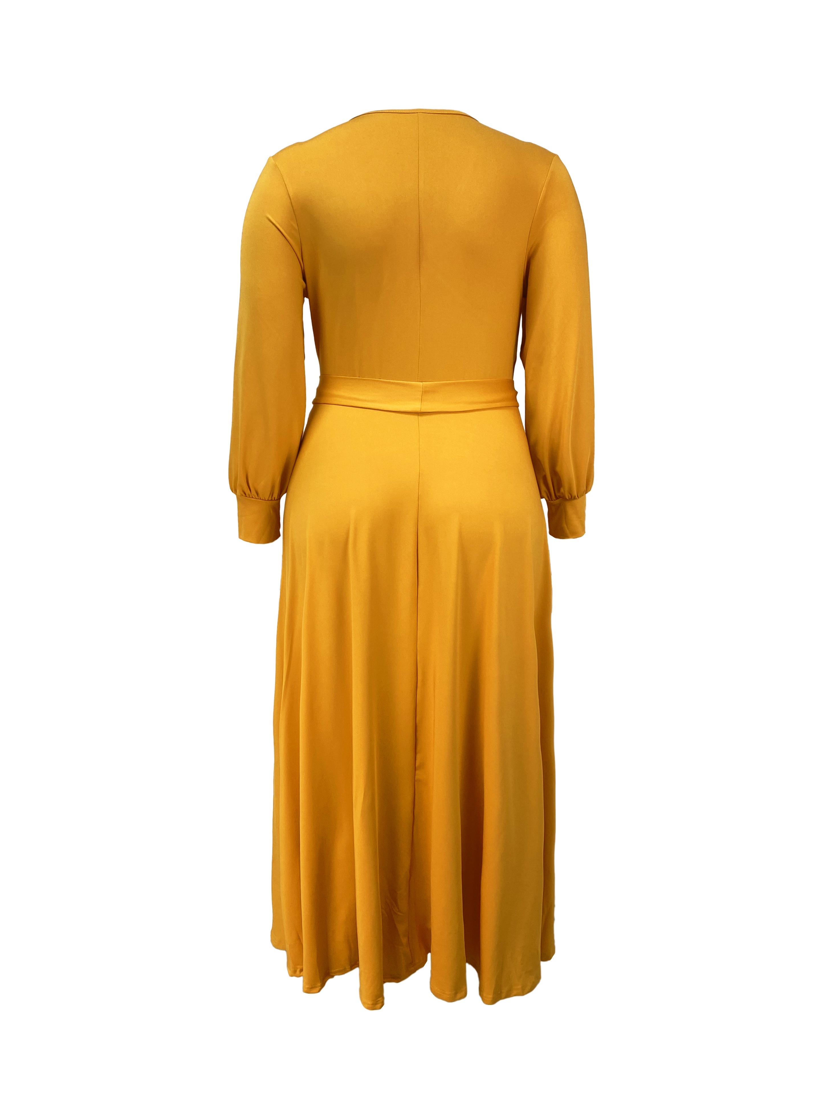 vestido largo talla color cintura corbata Temu Colombia