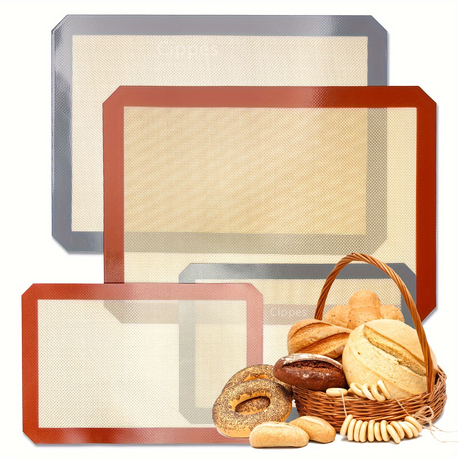 

Solid Color Baking Mat Measuring 30 By 42 Cm