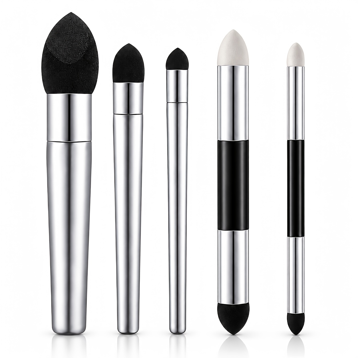 TEMU 5pcs Set Of Painting Blending Tools, Sketch Smudging Pens, Sponge Blending Brushes, Painting Transition Detail Tools