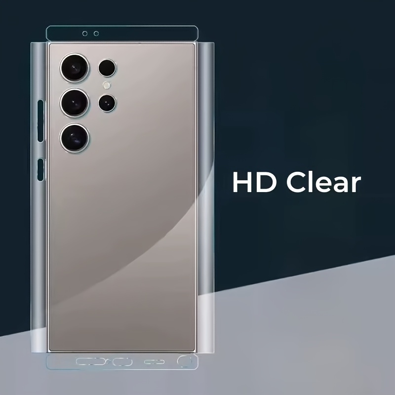 Suitable For S23/s24/s25 Ultra/s24/s25 Plus Hd Full-edge Hydrogel Protective Film Back Cover