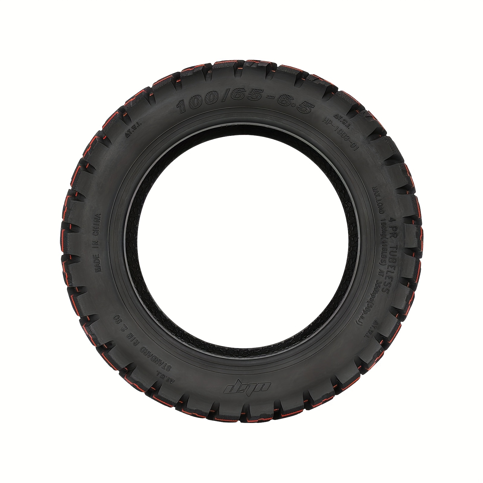 Tire For Dualtron Ultra/zero 11x/ Electric Scooters - 100/65-6.5 11-inch Self-sealing Deep-tread Off-road Tubeless Tire, Compatible With Thunder/speedual Plus (off-road Use Only) Off-road Use Only