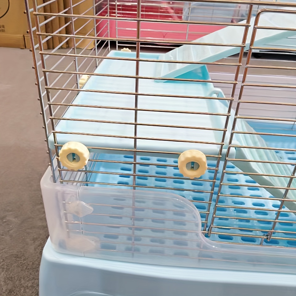 Drawer style Rabbit Cage Easy Assembly Urine Splash Temu