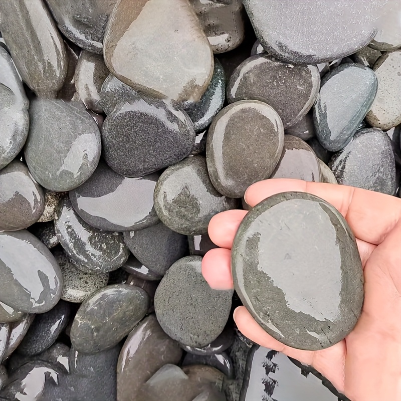 PureCove Decorative River Rocks 0.5-1inch ¨C 10 Lbs