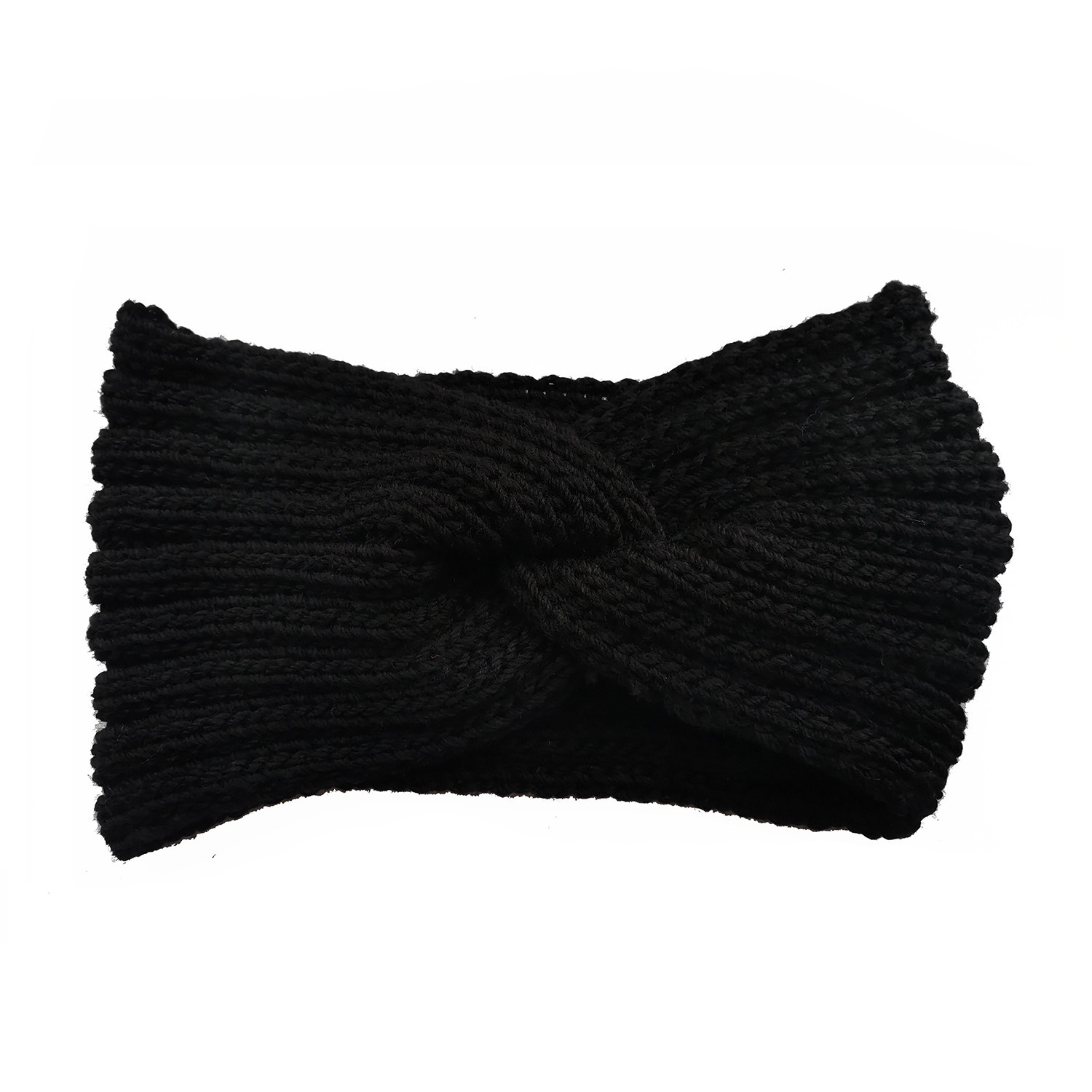 Image of 1pcautumn/winter Women's Handmade Knitted Belts Women's Winter Accessories Warm Headbands Cold Weather Headbands Coarse Knitted Headbands Hair Accessories