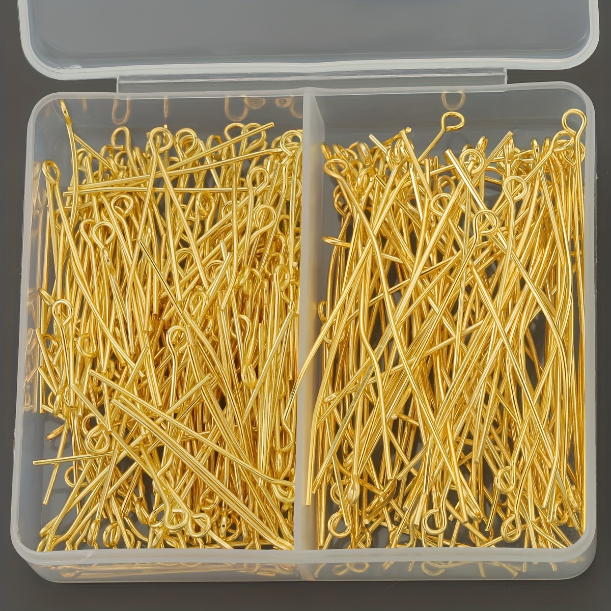E-shop 150 Stück/Box Goldene Flexibele Sprungringe Set Inklusive 30mm100Stk und 50mm50Stk, Geeignet für Handgemachte Schmuckzubehörherstellung,