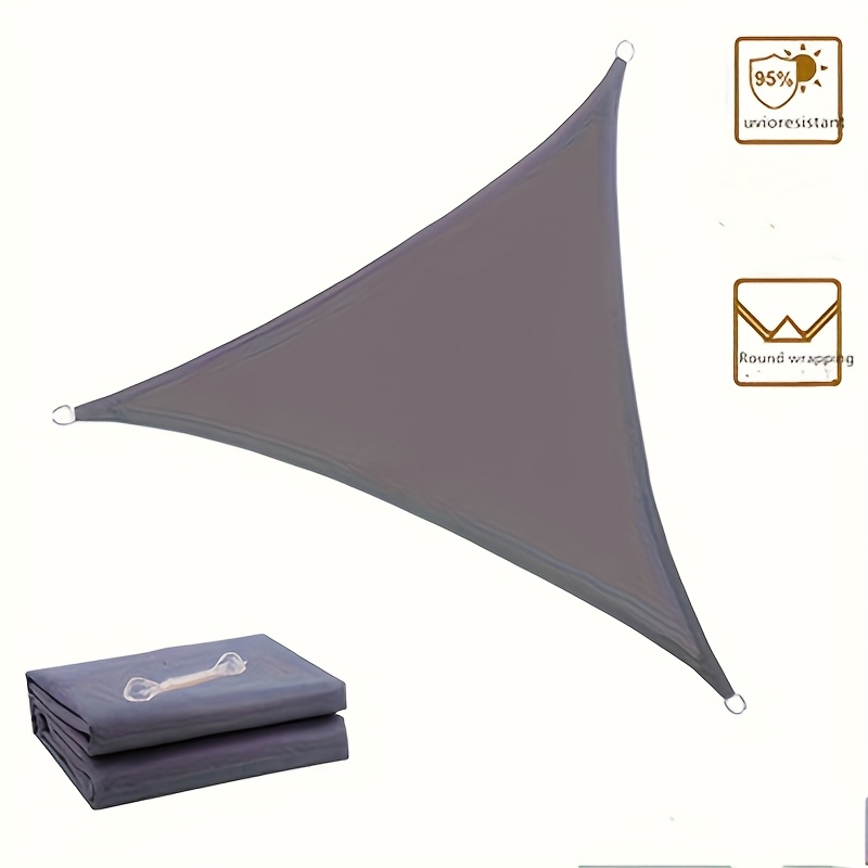 Triangle sunshade sail outdoor awning canopy landscape Peng shade cloth