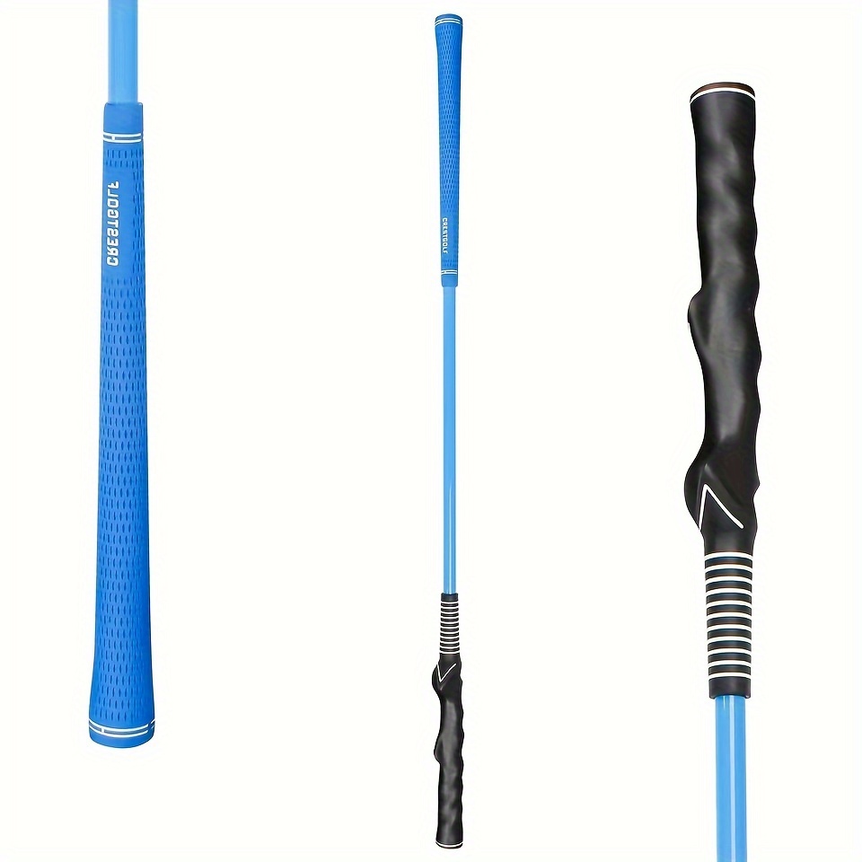 1pc dual grip golf swing trainer with adjustable impact rod beginner practice stick indoor match warm up accessory details 5