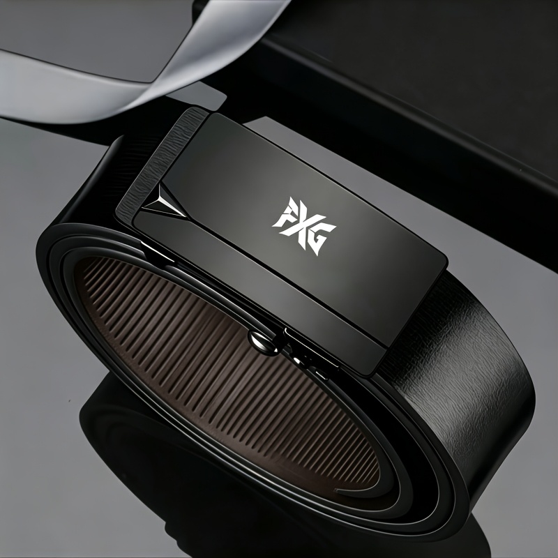 TEMU Men's Belt, Automatic Design, Easy Adjustment, , Suitable For Daily Casual Wear And Travel, Ideal Gift For Holidays, Thoughtful And Practical