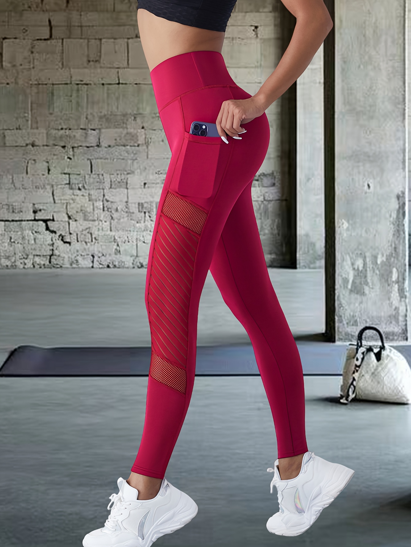 Gym Clothes Red Gym Leggings Womens Red Gym Leggins On Sale