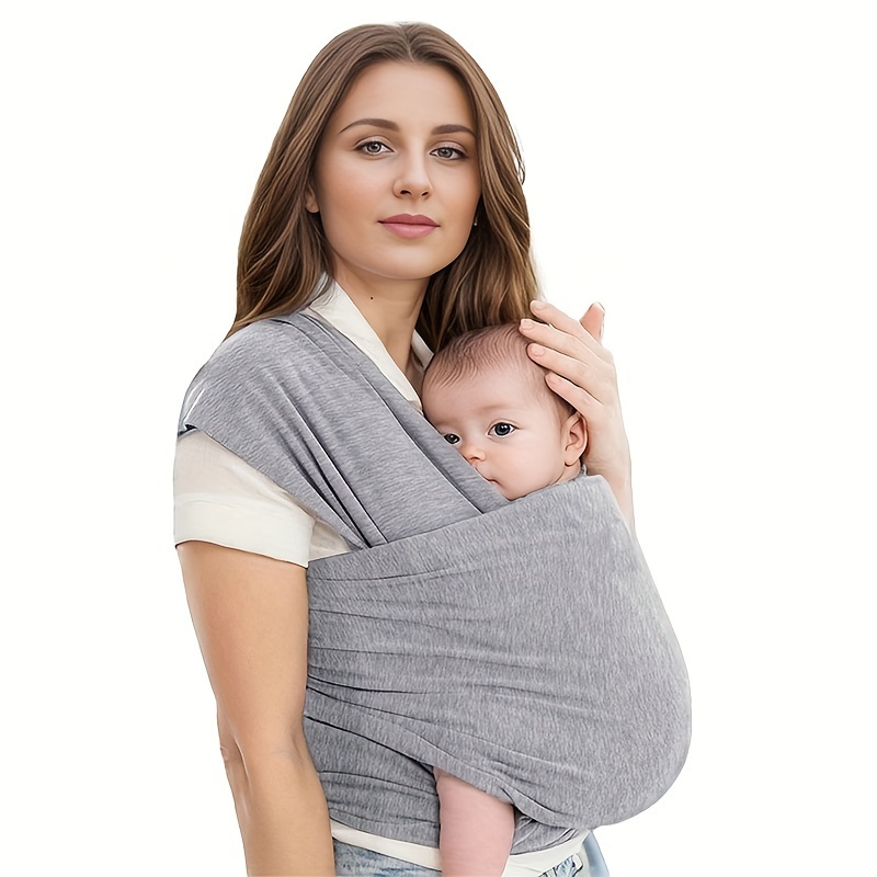 

Soft & Adjustable Baby Sling - Lightweight, Breathable Hands-free Carrier For Newborns To 3 Years - Perfect For Travel Baby Sling Carrier Baby Stroller Accessories
