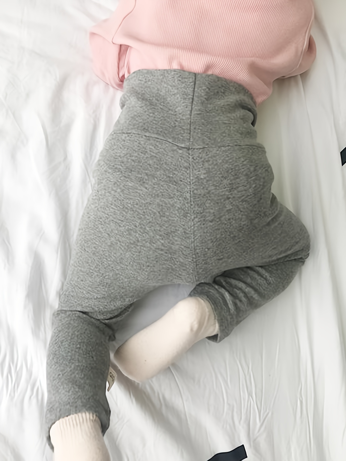 girls boys high waist pants season leggings tummy Temu Canada