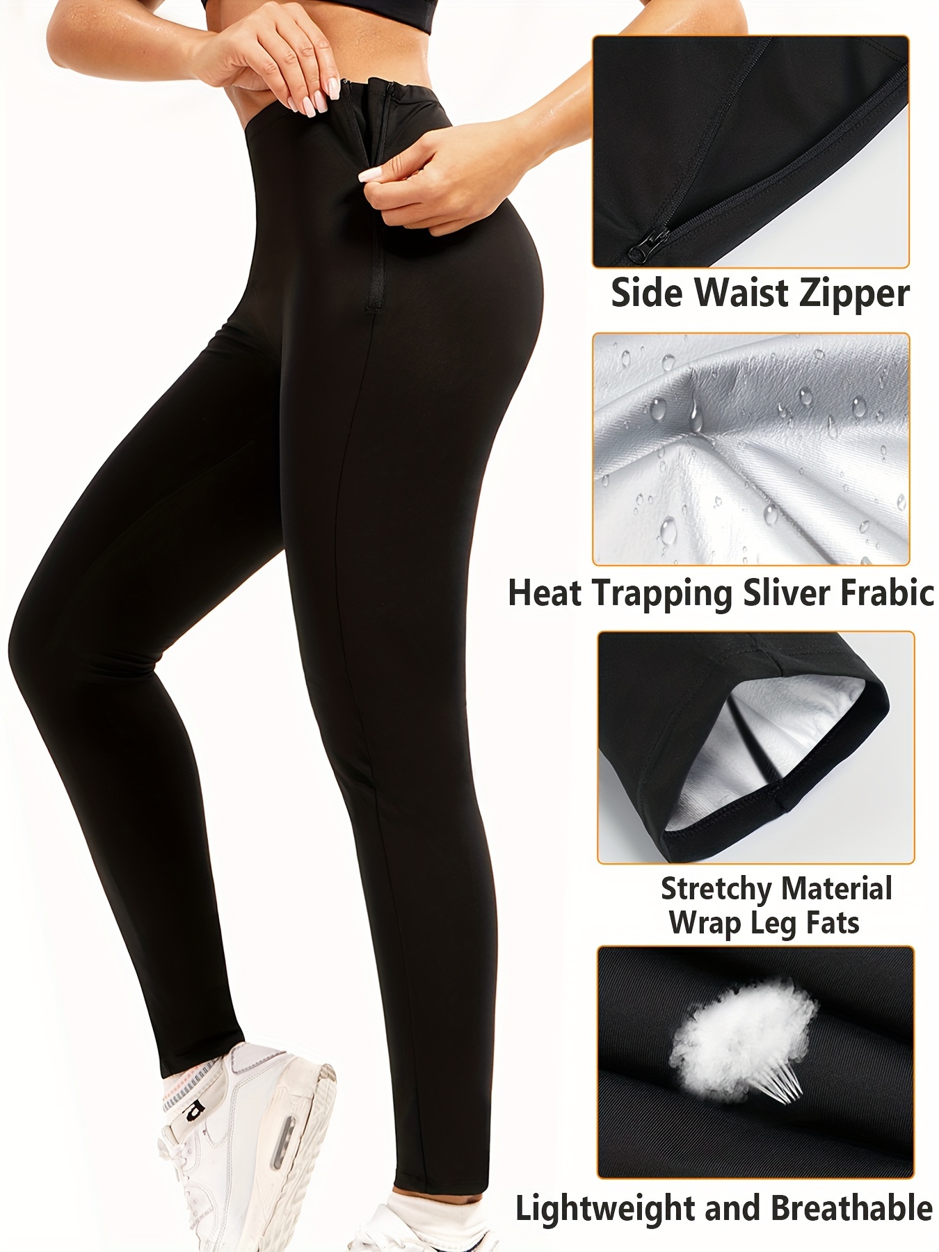 Sweet Sauna Leggings - Black - Shapewear - Trendyol