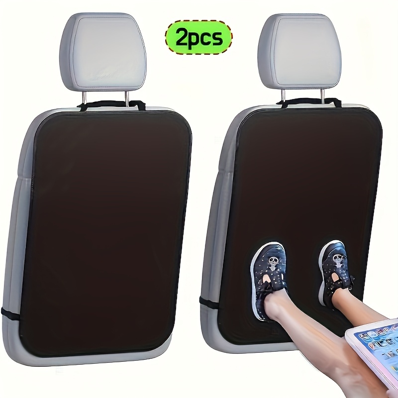 

[2pcs Car Seat Protector] 2pcs Universal Seat Back & Protector, Waterproof Polyester Vehicle Seat Covers, & Stain Resistant, No Filler, With Protection From Dirt, Mud & Wear