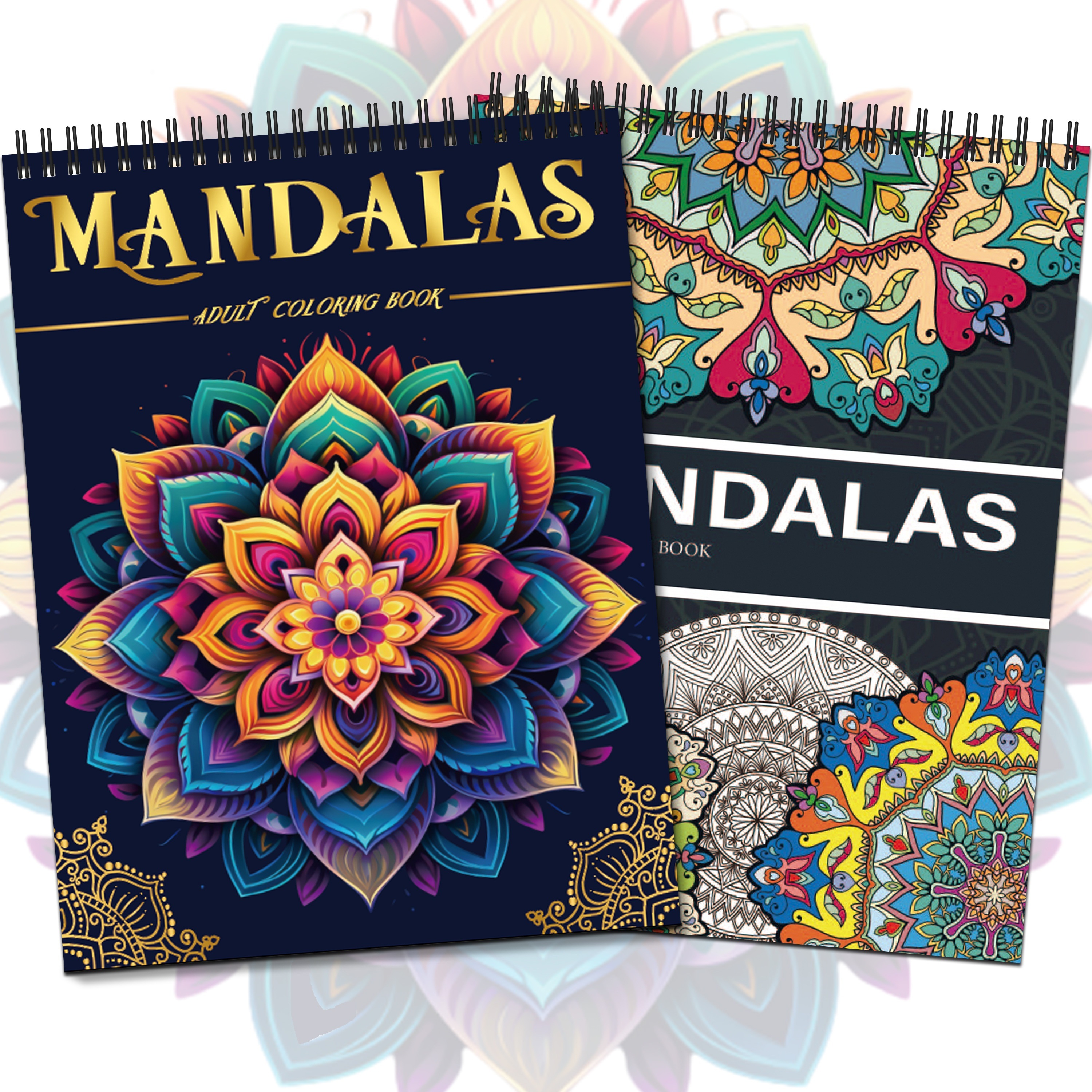 Libro de Mandalas para Colorear para Adultos : Hermoso libro para colorear  de mandalas para adultos, Patrones de relajación y alivio del estrés  (Paperback) 