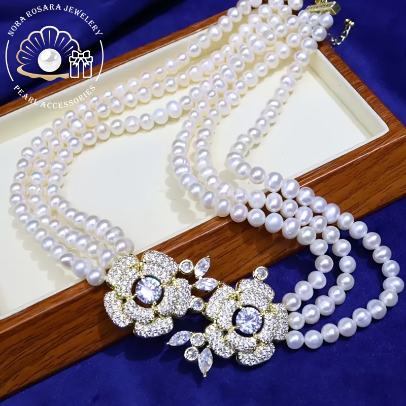 Luxurious Vintage-Style Handmade Necklace for Gifting
