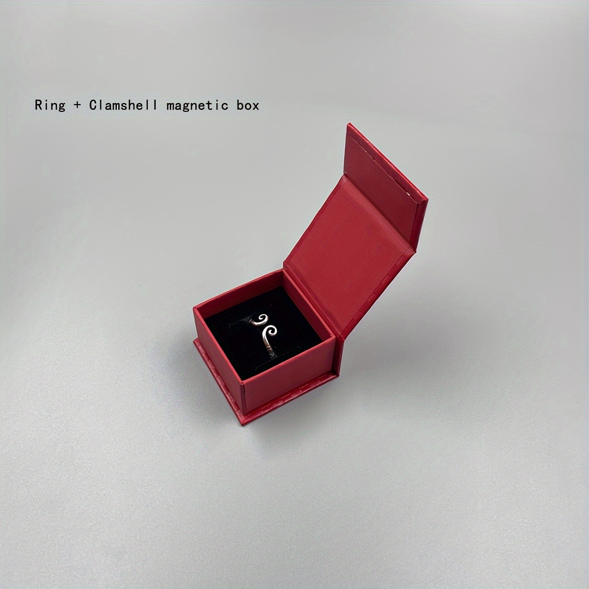 

memorable" Elegant Bee-themed Ring Gift Box With Lid - Rainbow Design In White/red, Perfect For Weddings & Special Occasions