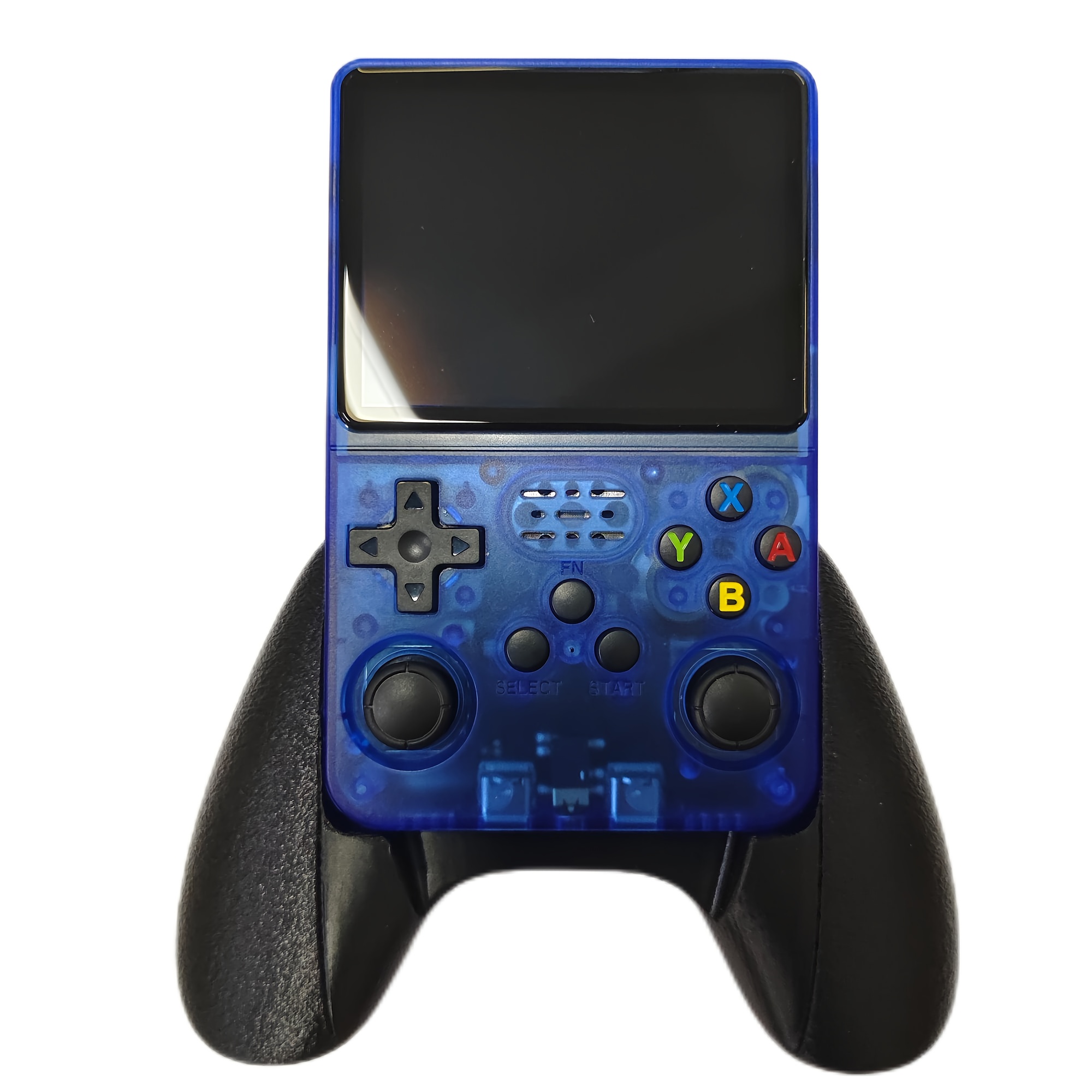 Poignée Ergonomique Pour Console R36s Portal – Confort Amélioré, Installation Facile, Design Bleu | Accessoire Gaming Pour Sessions Longues