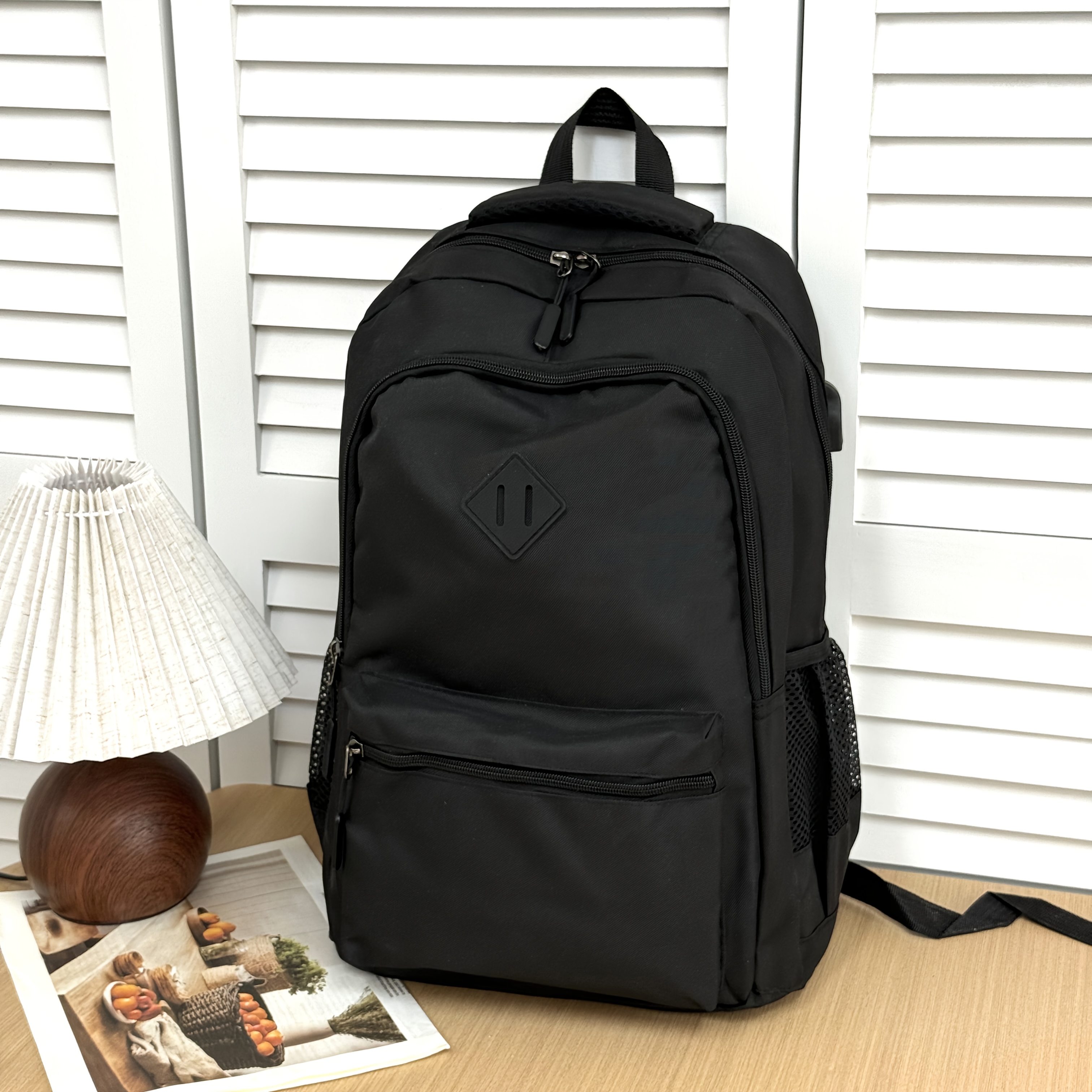 Large Capacity Multifunctional Wear-resistant Backpack, Fashionable Easy Casual Travel Bag, Suitable For Occasions