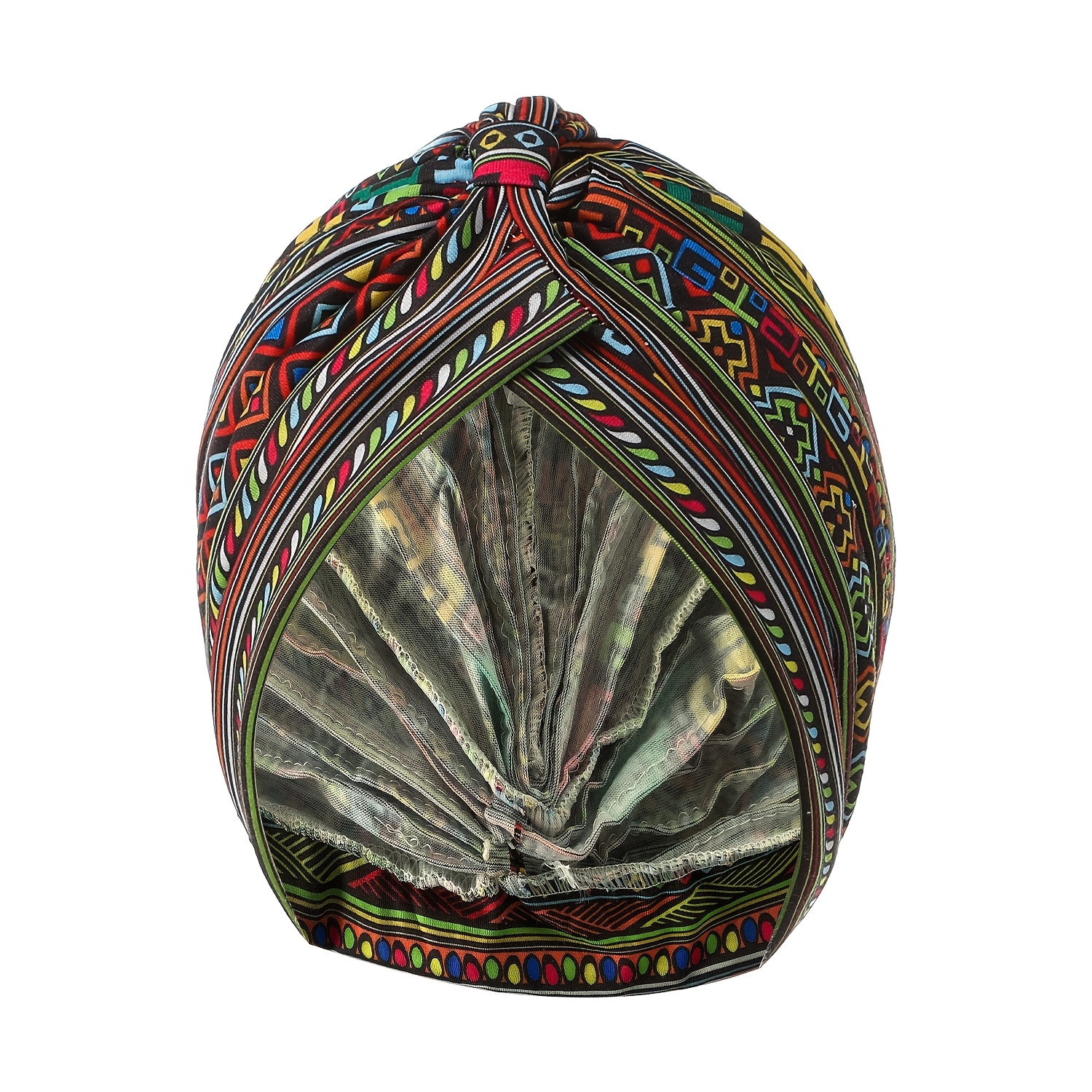 E-shop Chemotherapie-Mütze mit Blumenmuster, Rüschenknoten, Stirn-Kreuz-Headband, Chemotherapie-Mützen für Damen, dehnbar, elastisch, ultraleicht,