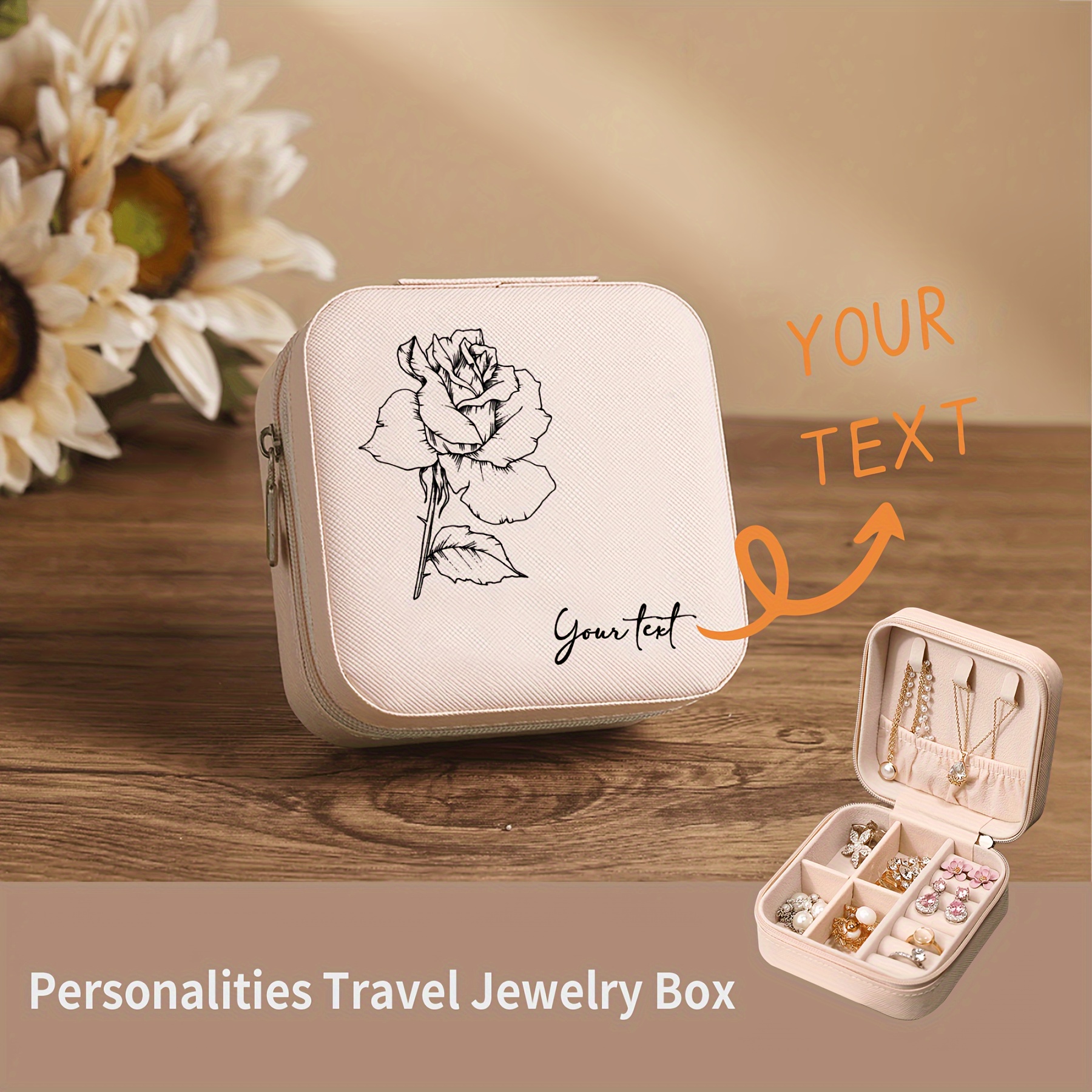 

Jewelry Box - - Pu , , And Customizable