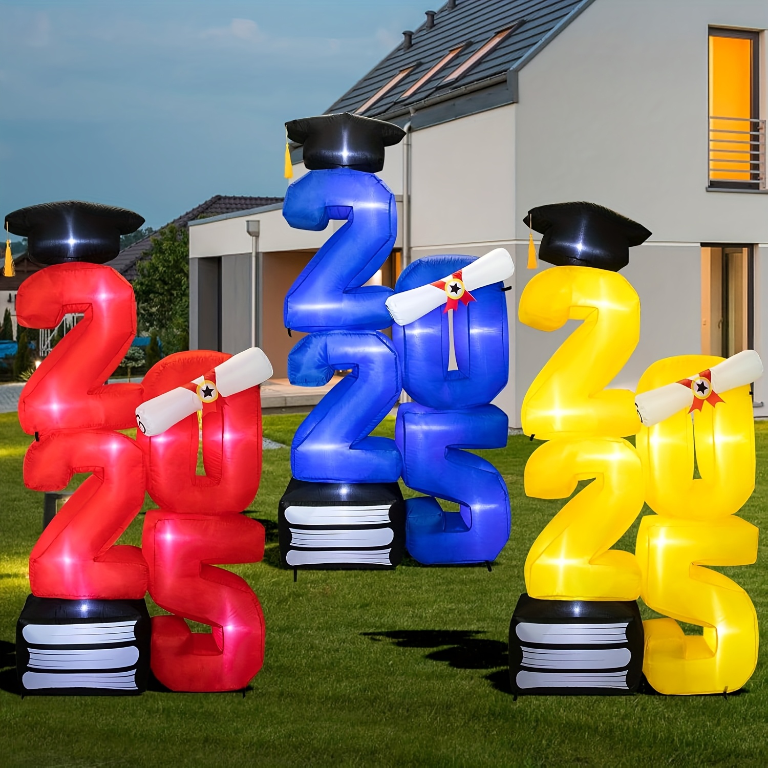 6FT Inflatable Graduation Party Decorations 2025- Blow Ups