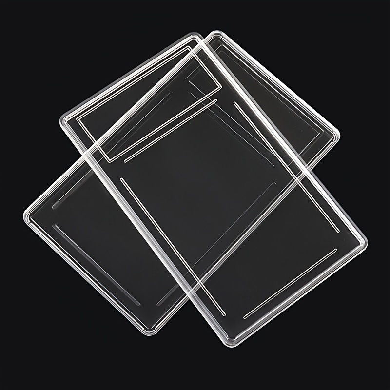 12pcs pack 65 90mm acrylic card slabs unsealed empty graded - Temu Australia