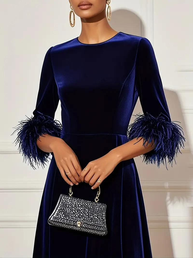 royal blue velvet midi dress Velvet Dress Royal Blue Midi Dress, Evening Dress, Wedding Guest Dress, Cocktail Dress, Party Dress, Bridesmaid Dress, Elegant Dress